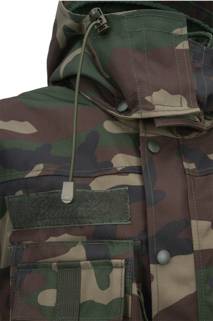 Brandit Performance Outdoor Tactical Jacket, Woodland
