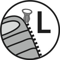 Outwell Contour spalna vreča leva, črna
