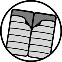 Outwell Contour spalna vreča leva, črna