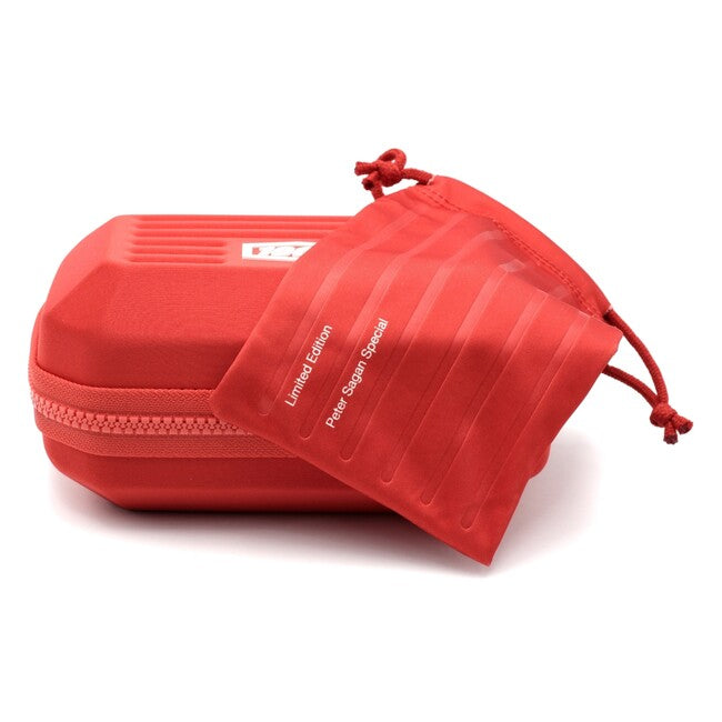 100% Speedcraft LE sončna očala Peter Sagan, Gloss Translucent Red - Hiper Red Mirror