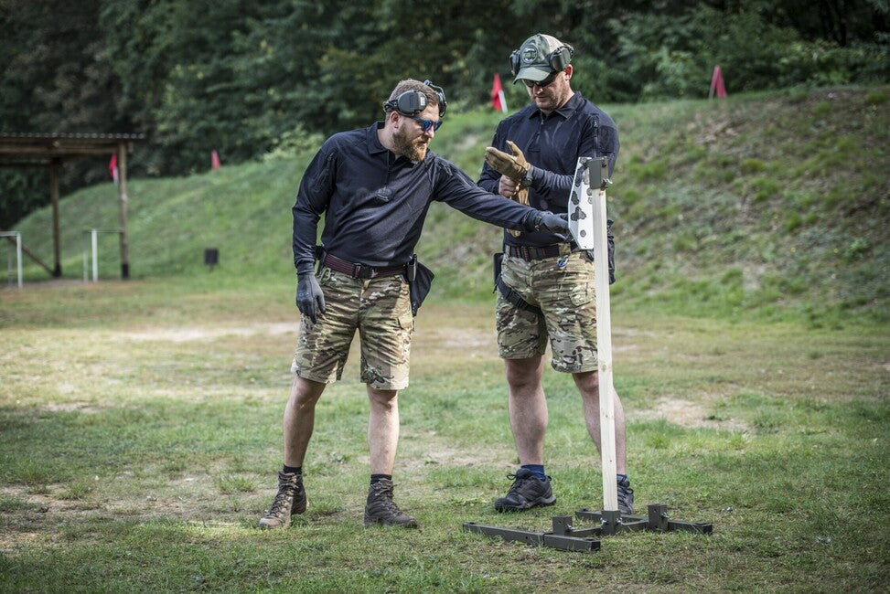Helikon-Tex Flex 8,5'' mestne taktične kratke hlače NyCo Ripstop, MultiCam