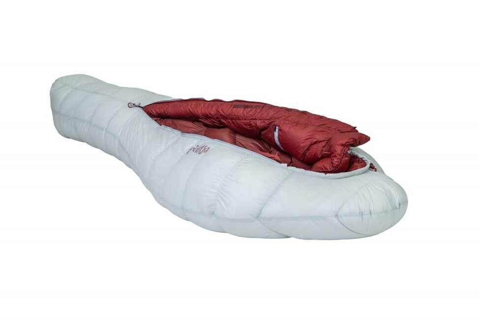 Patizon G1100 S Winter Sleeping Bag Left, Silver/Red