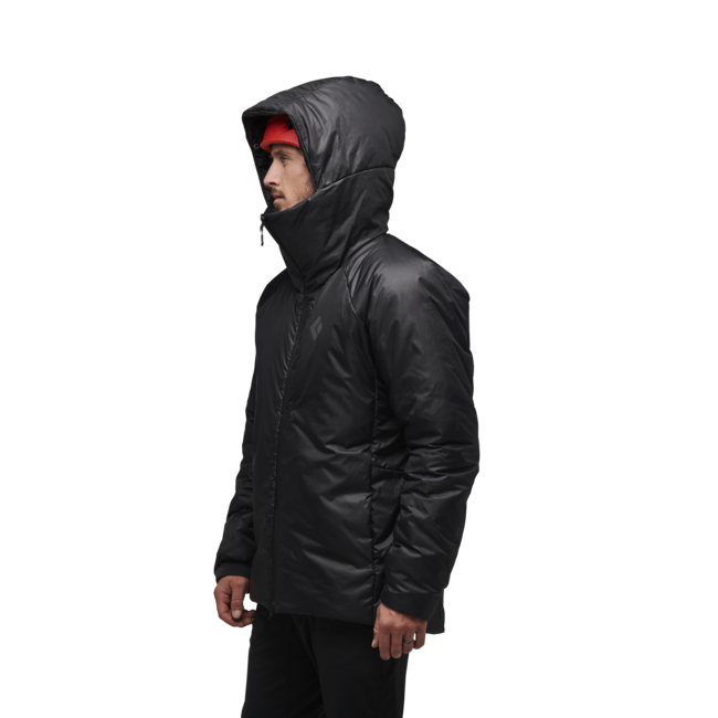 Black Diamond Belay parka moška, črna