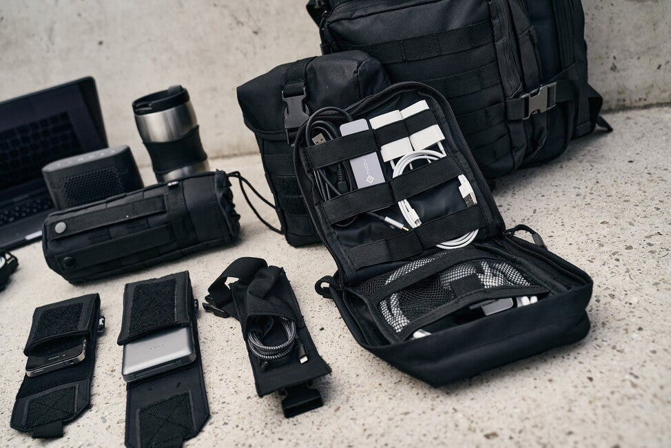 Brandit Molle Multi tok, črn, large