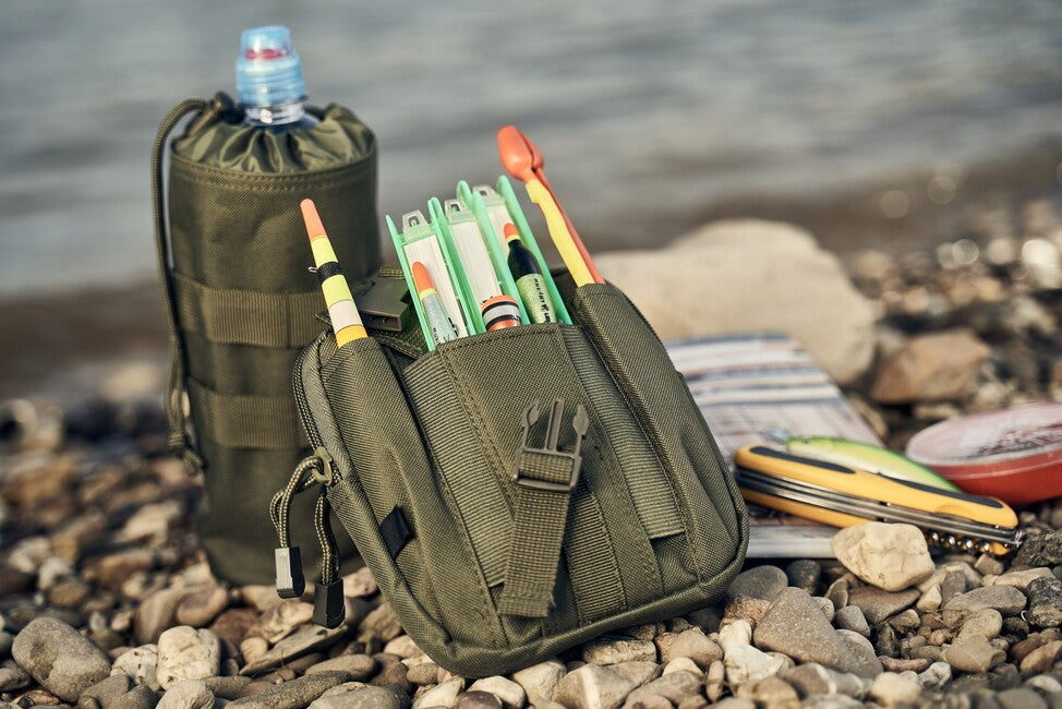 Brandit Functional Molle Pouch, Dark Camo