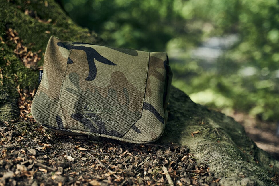 Brandit Toiletry Large Toiletry Bag, Dark Camo