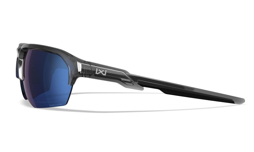Wiley X Jakl sončna očala Captivate Polarized Blue Mirror/Gloss Crystal Grey
