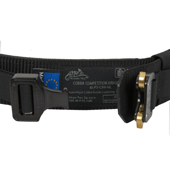 Helikon-Tex Cobra tekmovalni strelski pas (45mm), črn