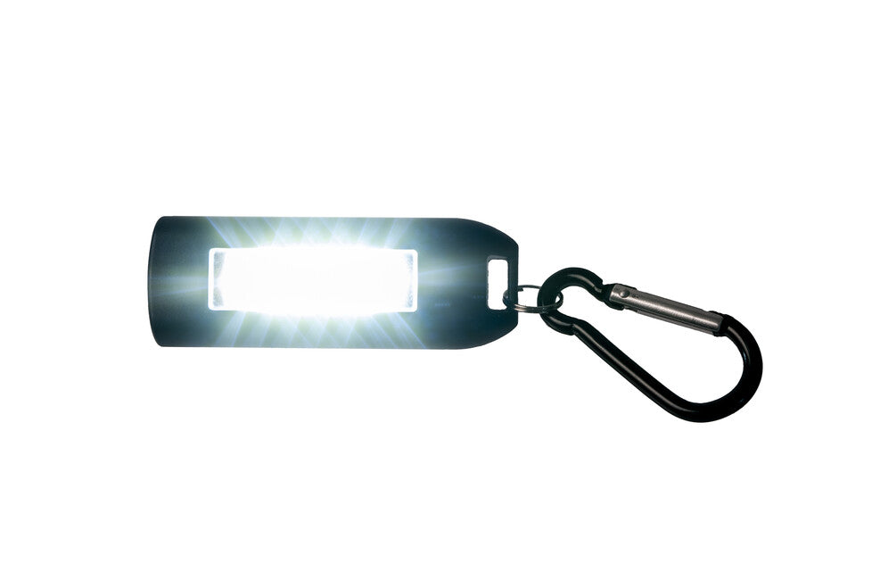 BasicNature USB LED Keychain, Black