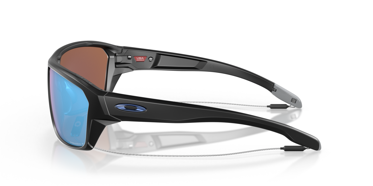 Oakley SPLIT SHOT sončna očala s okvirjem Matte Black in stekli Prizm Deep Water Polar 64