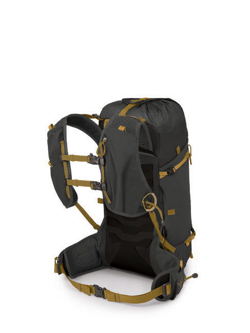 OSPREY TALON VELOCITY 20 pohodniški nahrbtnik, temno oglje siva/drsteni rumena