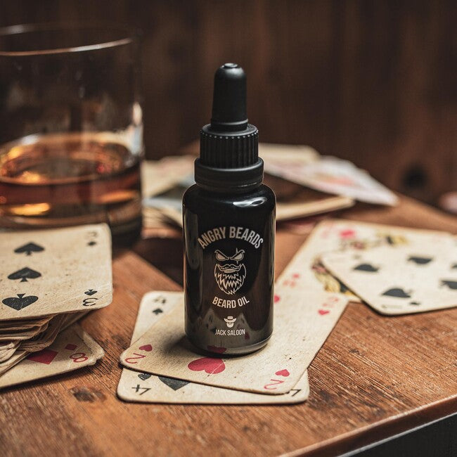 ANGRY BEARDS Christopher The Traveller olje za brado in brke 30 ml