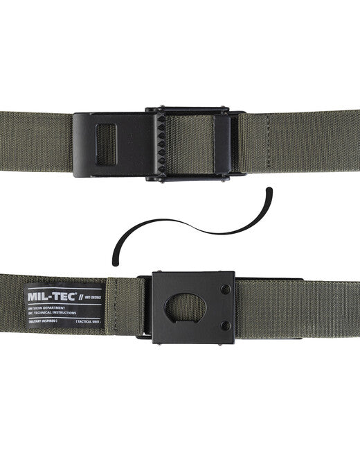 Mil-Tec Defense Flex pas 40mm, olivno zelen