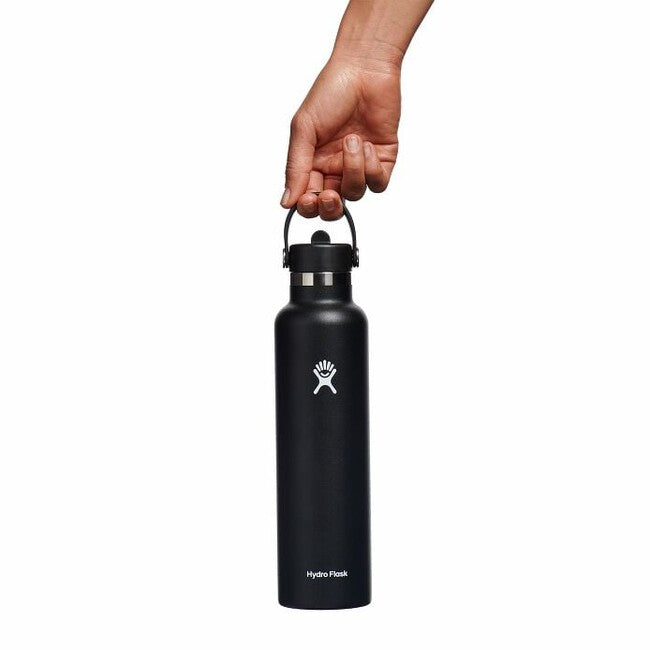 Hydro Flask Standard Mouth Flex Cap termo steklenica 24 OZ 710ml, črna
