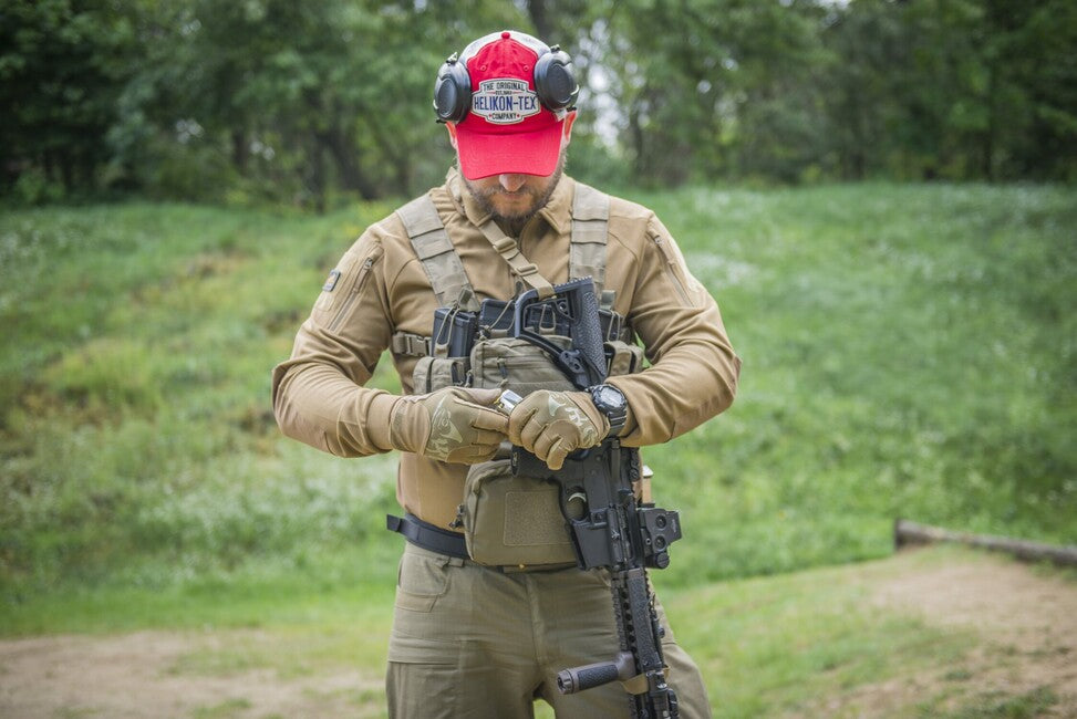 Helikon-Tex Range Tactical rokavice, Coyote / Adaptive Green