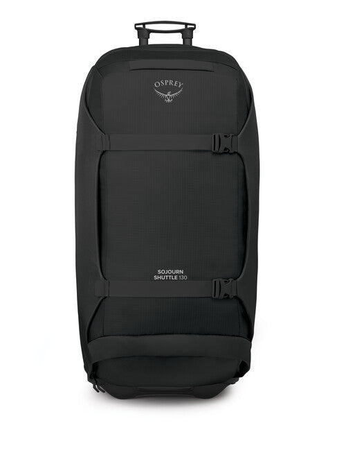 OSPREY SHUTTLE 130 potna torba na kolesih, črna