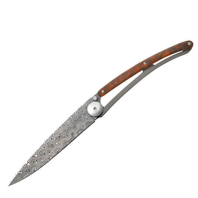 Deejo Exception preklopni nož damascus