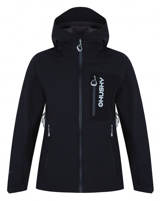 HUSKY Samai softshell jakna ženski, črna