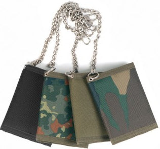 Mil-Tec Wallet with Chain, Olive