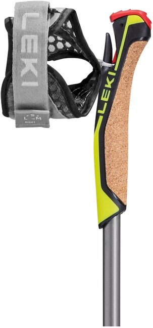 LEKI Speed Pacer Lite nordijska hoja palčke, polnočna modra-temno metalična-svetlo siva-neonska rumena