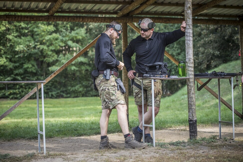 Helikon-Tex Flex 8,5'' mestne taktične kratke hlače NyCo Ripstop, MultiCam