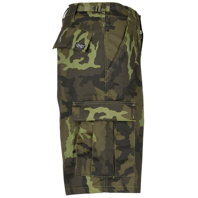 MFH American BDU Shorts Rip-Stop with Pockets, M95 CZ Camo