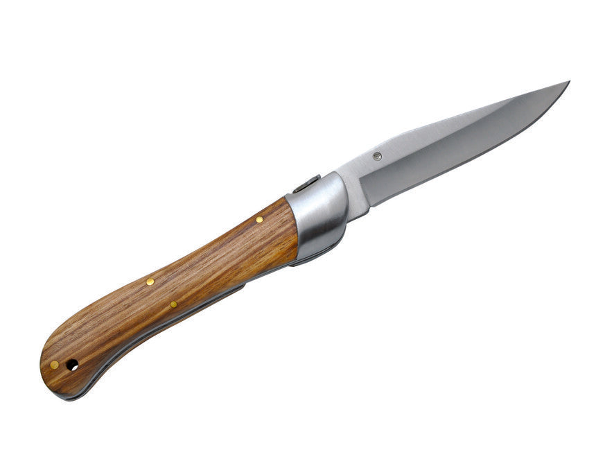 Laguiole DUB200 Nature Pocket Knife, 420 Steel Blade, Ash Handle