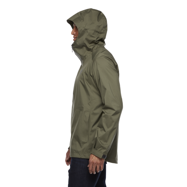 Black Diamond Stormline Stretch Rain Shell nepremočljiva jakna moška, tundra