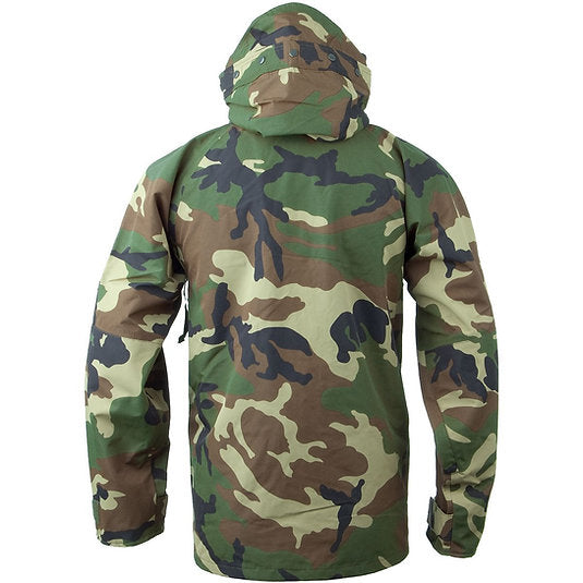 Mil-Tec 3 slojna laminirana jakna za deževno vreme, woodland