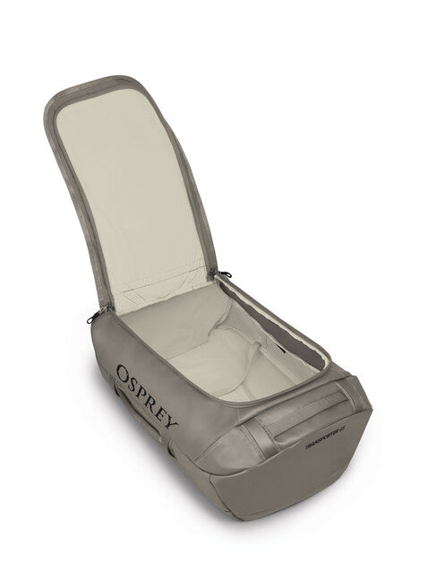 OSPREY TRANSPORTER 65 potovalna torba, tan concrete