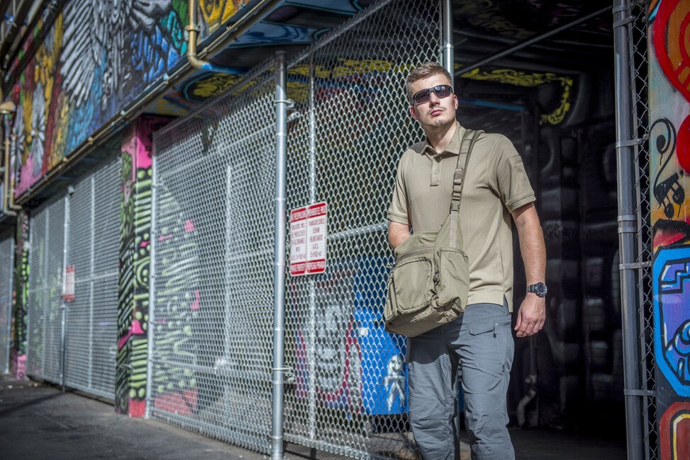 Helikon-Tex WOMBAT Mk2 torba čez ramo Cordura, Shadow Grey