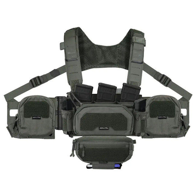 Agilite Reaper Rig prsni nosilec opreme, zelena
