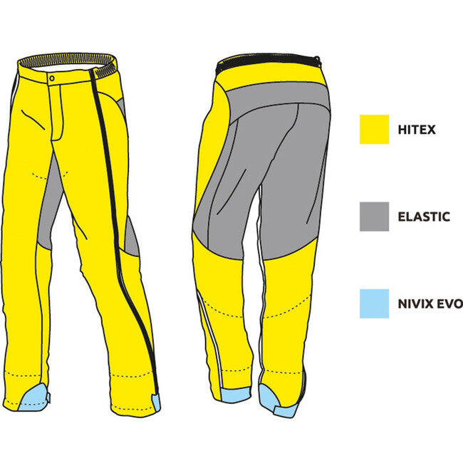 CAMP Adrenaline Pant 3.0 alpske tekmovalne hlače, črna / rumena