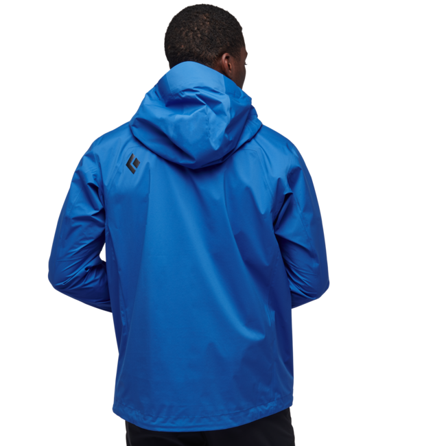 Black Diamond Stormline Stretch Anorak nepremočljiva jakna moška, drifter blue