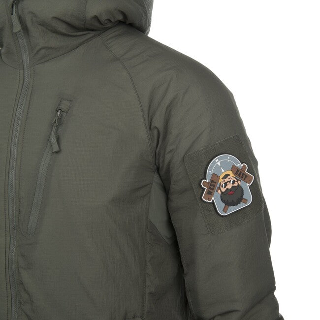 Helikon-Tex WOLFHOUND Hooded Jacket, Climashield Apex, US Woodland