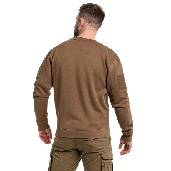 Mil-Tec Tactical pulover s krožnim izrezom, temno coyote