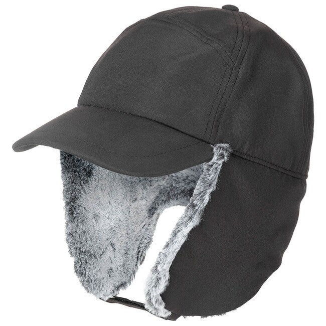 Fox Outdoor Trapper zimska kapa, črna
