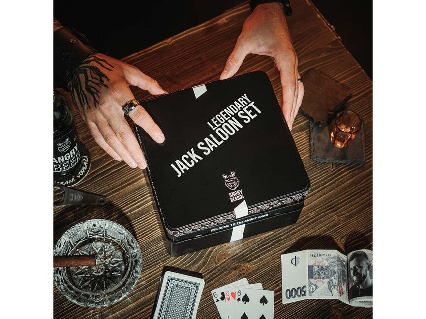 Angry Beards Men's Cosmetic Set Legendary Jack Saloon