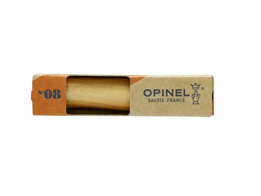 Opinel VRI N°08 preklopni nož Inox, rjava