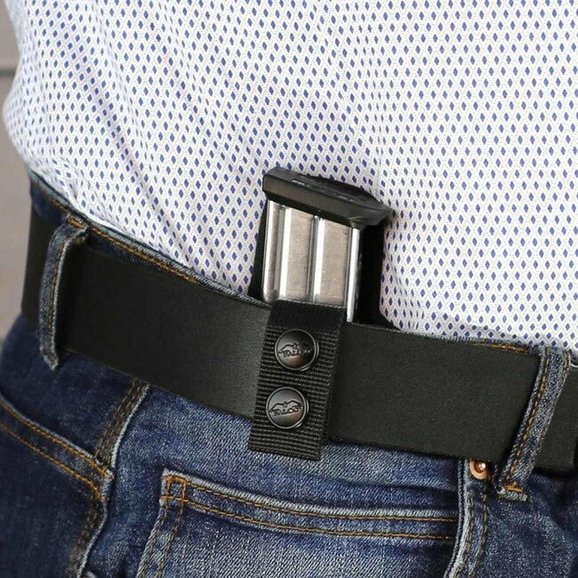 Falco F704 Νάιλον Θήκη Κρυφής Μεταφοράς Γεμιστήρα Glock 17, μαύρο δεξί
