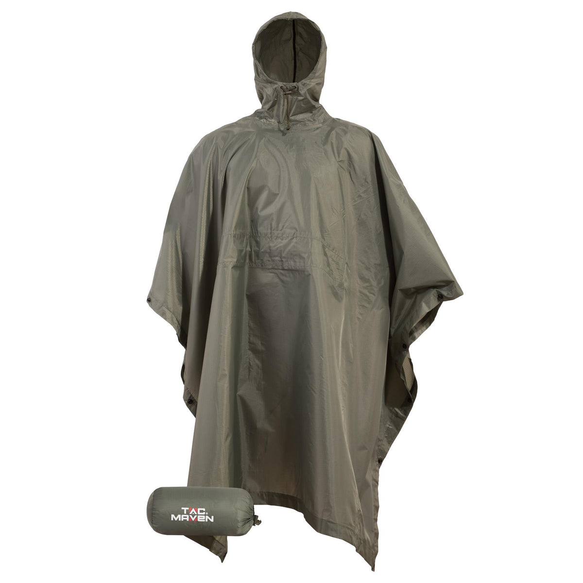 Pentagon Thunder Rip-Stop Poncho, Olive