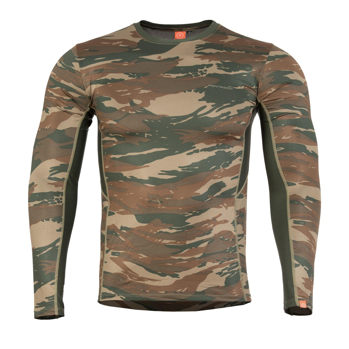 Pentagon Apollo μπλουζάκι με μακρύ μανίκι, gr.camo