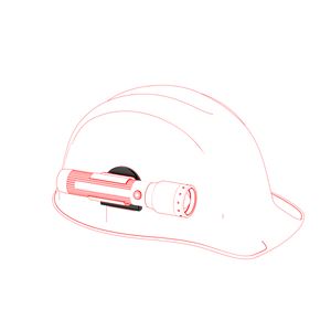 LEDLENSER Helmet Mount Euroslot Type A