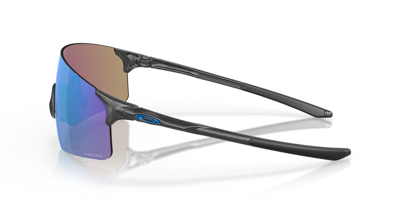 Oakley EVZERO BLADES sončna očala s okvirjem Steel in stekli Prizm Sapphire