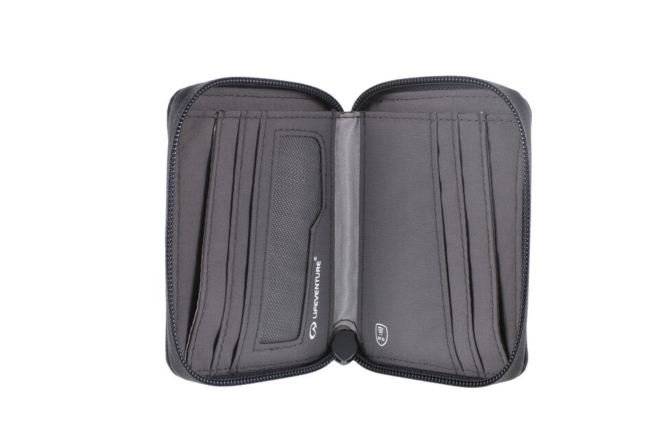 Lifeventure RFID Bi-Fold denarnica, siva