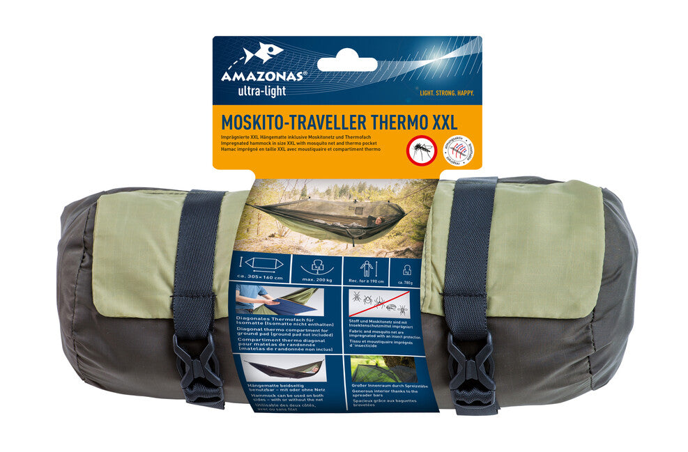 Amazonas Mosquito Traveller Thermo viseča mreža XXL