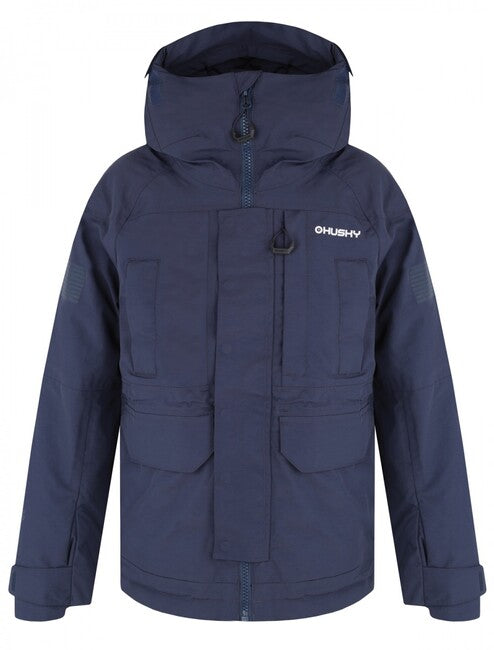 HUSKY Nigalo hardshell softshell jakna otroška, temno modra