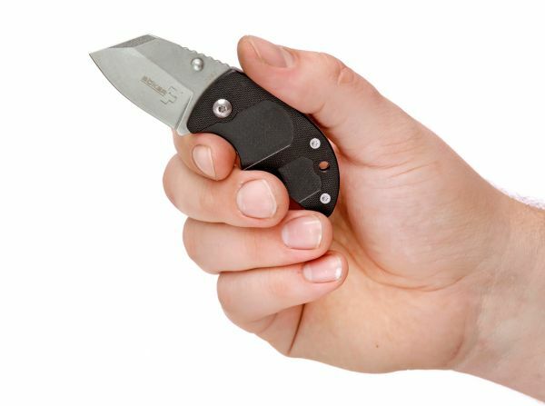 BÖKER® DW-2 manjši žepni nož Zytel nerjaveče jeklo, črn, 4,1 cm