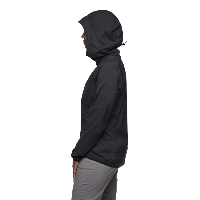 Black Diamond Alpine Start Hoody ultralight softshell jakna ženski, črna