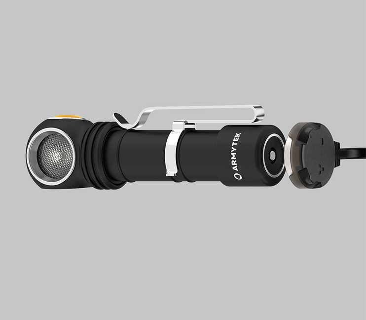 ArmyTek Wizard C2 Magnet White LED Headlamp with Magnetic Mount, Battery Powered, 1200 lm, 4800 h, 64 g